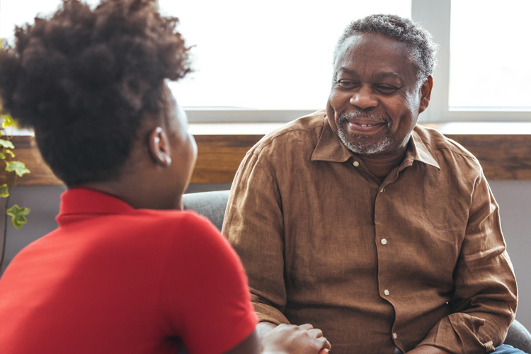 rhythms home care adult children support group rhythms home care with older male client