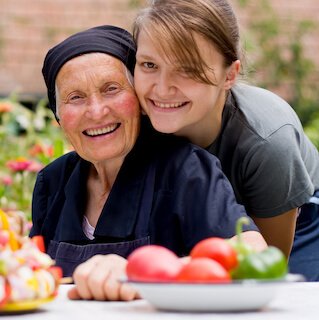 smiling people