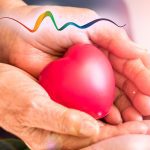 rhythms home care plastic heart in elderly hands
